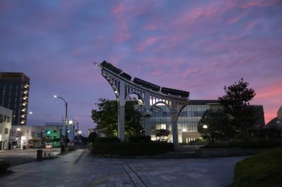 夜行バスに乗って三宮駅から米子駅へ