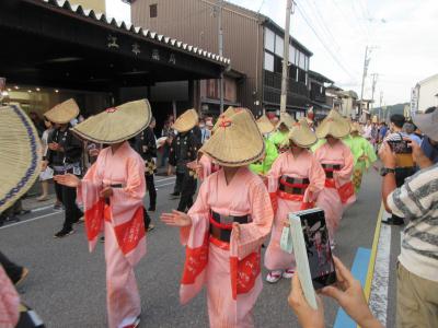 青春キップで富山市・南砺市　1（おわら風の盆）