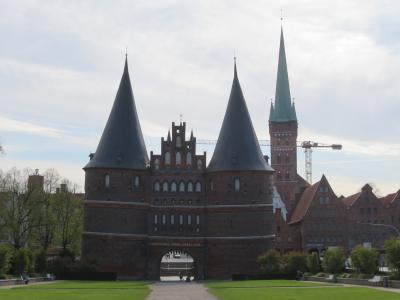  心の安らぎ旅行（2023年４年ぶりのドイツ♪Lübeck リューベック Holstentor ホルステン門Part78)