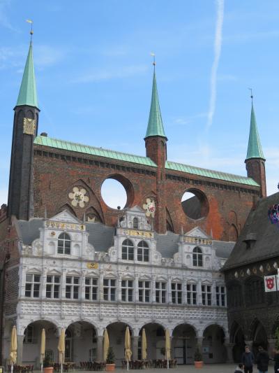 心の安らぎ旅行（2023年４年ぶりのドイツ♪Lübeck リューベック Rathaus 市庁舎♪Part80)