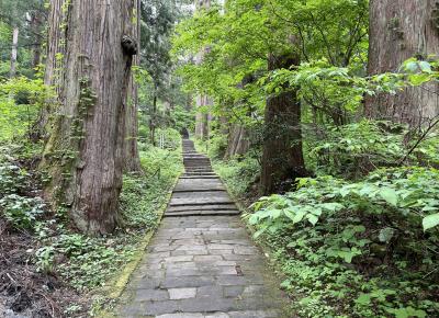 やっとこさきだのに　なしてんだなや？　《　山形県・羽黒山　》