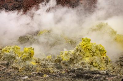 阿寒/摩周/屈斜路ぐるり旅【3】~波打ち際の温泉~硫黄山&砂湯