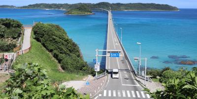 角島大橋を観た後、瓦そばを食す