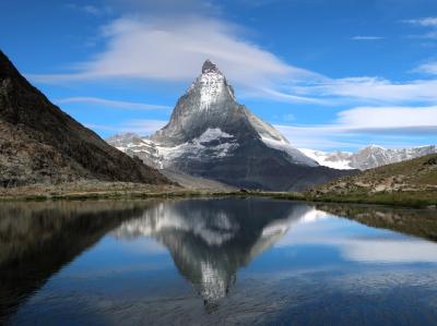 2023年夏スイス旅行3　逆さマッターホルンとハイキング