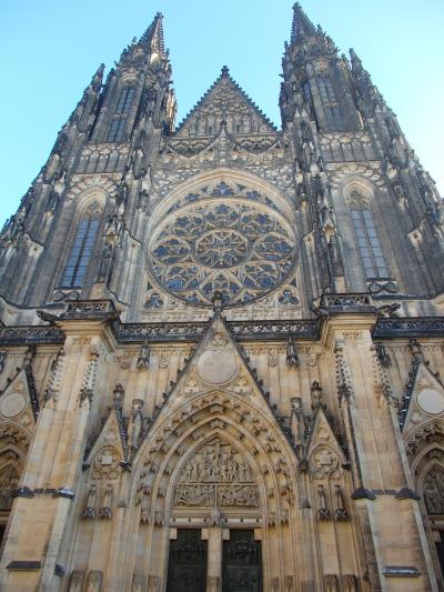 久々のヨーロッパはチェコでクリスマスマーケット巡り【５７】プラハ城：聖ヴィート大聖堂