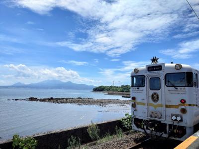 【観光列車旅】2023年夏 ふたつ星4047 有明海コース（午前便：武雄温泉駅～長崎駅）