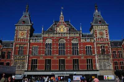 絶景を求めて真夏のオランダ・ベルギーその05～アムステルダム到着