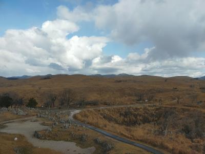 山口一周　お城巡り　秋吉台 2/21 01