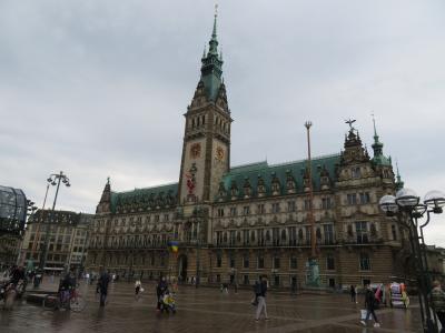 心の安らぎ旅行（2023年４年ぶりのドイツ♪Hamburg ハンブル Rathaus 市庁舎Part87）