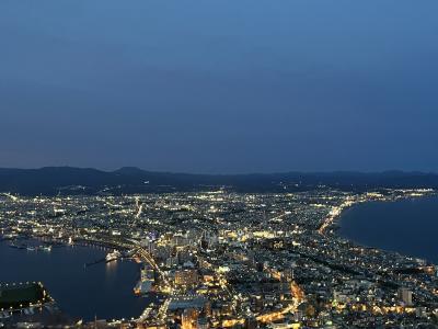 2023年9月秋の週末二連泊一人旅～北海道函館②：函館山夜景・ホテル1泊目～