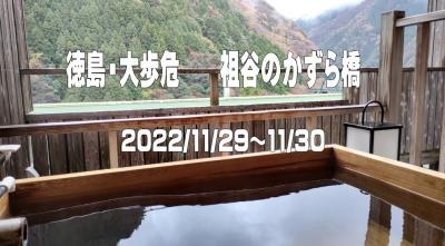 2022.11 徳島県　大歩危　祖谷のかずら橋