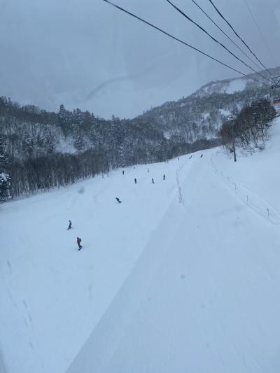 滑って滑って転んで at札幌国際スキー場