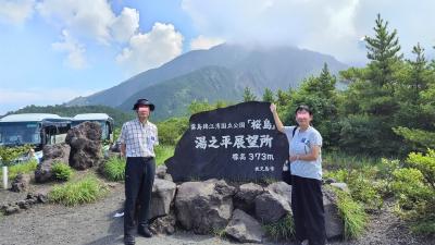 初クルーズベリッシマ8日目2023/9/10鹿児島・桜島