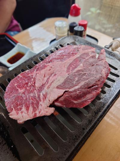 ステーキ食べに今度は渋川へ　肉まみれの一日