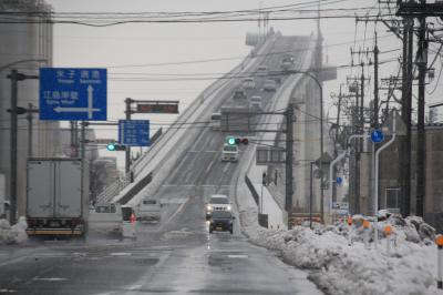 最強寒波襲来、そんな中、日本を一般道で縦断してみた。［玉造温泉～舞鶴］