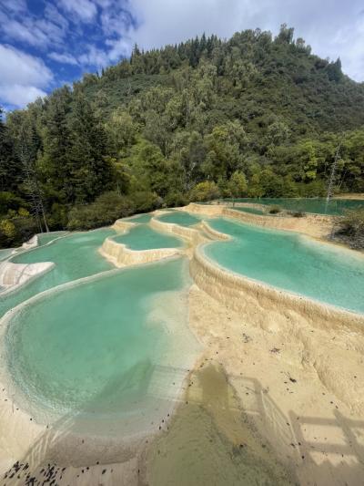 2023年9月の九寨溝　神仙池景区