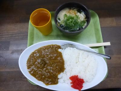 三角茶屋豊吉うどん ナナイロ店でカレーとミニうどんセットの夕食編＝日豊本線の未踏破区間乗車目的宮崎市２泊３日旅＝