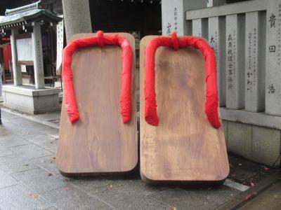 2023年10月の大阪散歩　服部天神宮の足祭りに歩いて行ってみた