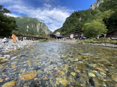 23年9月　青春１８きっぷ　松本・上高地