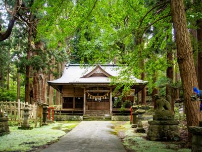 どごさ行ぐ?青森 : 鬼コ伝説パワスポ神社から激シブ無人駅に行き奥入瀬渓流でえんやこらサイクリング