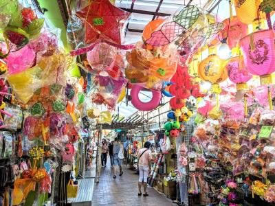 香港★深水&#22487;にランタンを買いに行き　ペニンシュラに月餅を取りに行く