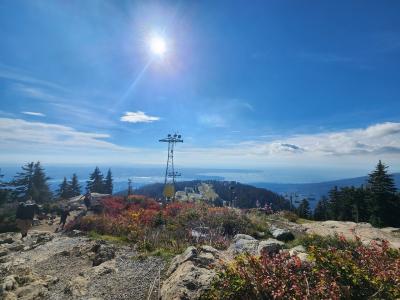 シニアトラベラー！シアトル&バンクーバー満喫の旅⑭グラウス山“バンクーバーの絶景！”