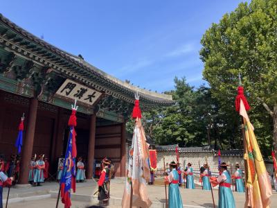 韓国　明洞と　徳寿宮・ソウル歴史博物館