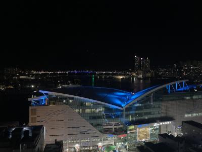 6年ぶり、フォトジェニックな釜山(その2・祭り開幕のチャガルチ市場周辺のウナギと屋台メシ) 