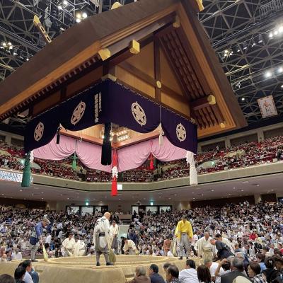 人生初、国技館に大相撲を見に行った件。タカケイショー！