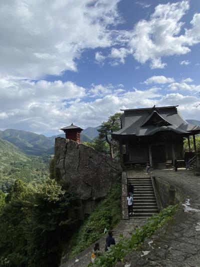 仙台空港からレンタカー利用して2泊3日。山形県立石寺、宮城県鳴子温泉、南三陸、松島など。その1