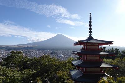 東京から河口湖日帰りバス旅で富士山を観る☆コロナ後の東京旅1023.10②2日目