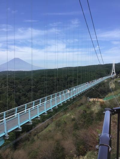 初めての三島スカイウオーク　ひとり旅