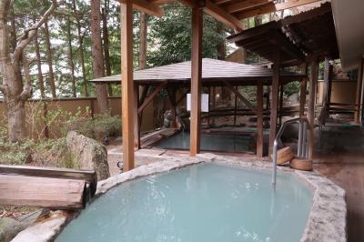岳温泉「陽日の郷 あづま館」に宿泊して乳白色の酸性泉でほっこり＆バイキングをモリモリ