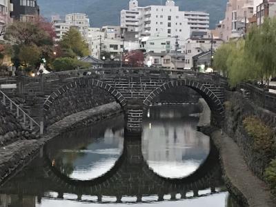 海外旅行のカタキを長崎旅行で討つ!? 特典航空券で行く長崎、軍艦島、佐世保の旅【１６】４日目① 長崎名物眼鏡橋と変な自販機？