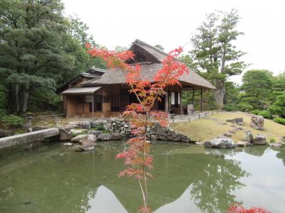 紅葉が始まった京都～桂離宮を中心に～