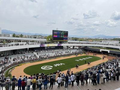 2023年5月　グランドオープンした京都競馬場へ