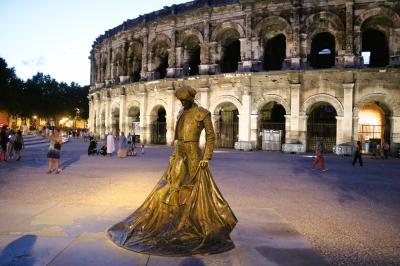 南フランス＆北西イタリア★ドライブ旅行33日間【46】17日目－3　18日目－1　歴史的都市☆ニーム