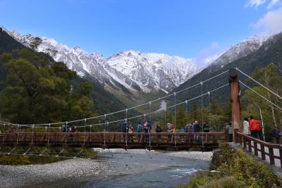 シニアの2023  「立山黒部アルペン切符」を使用、追加で松本・上高地の周遊旅行が速攻成立！（4・５日目 上高地散策と五千尺ホテル泊）