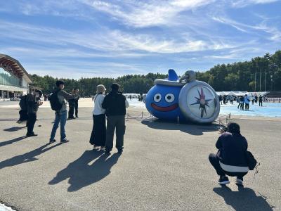 女ひとりでドラクエウォーク・リアルウォークイベントEAST＠富士急ハイランド参戦