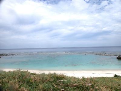 23年秋沖縄　伊平屋島　潮下浜にてシュノーケリング