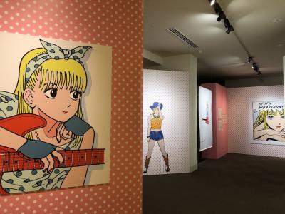江口寿史　高速道路　アクリルプレートスタンド　　展覧会場で購入　希少 江口寿史 高速道路 アクリルプレートスタンド 展覧会場で購入