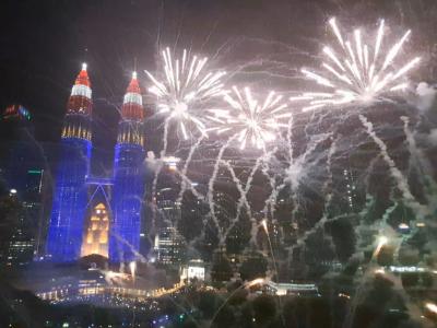 【2023年　マレーシア】10　今回の旅の目的は独立記念日の花火でした
