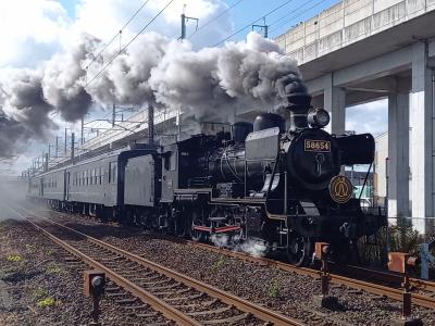 2023日常生活にとけこむ鉄道風景。やっぱり煙はいいですね。