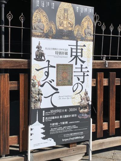 きょうとさんぽ　　東寺の特別拝観～西寺跡～羅城門跡などを歩きます♪