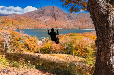 赤城山 紅葉の錦 神のまにまに