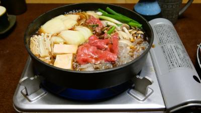 松阪牛のすき焼きを食べに