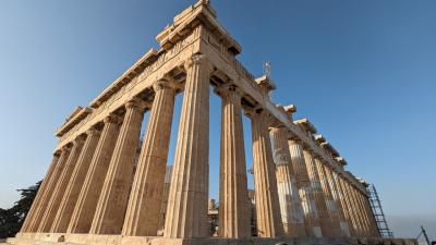 大満喫ギリシャ７日間・アテネ　観光の後はスブラキを求めて街歩き