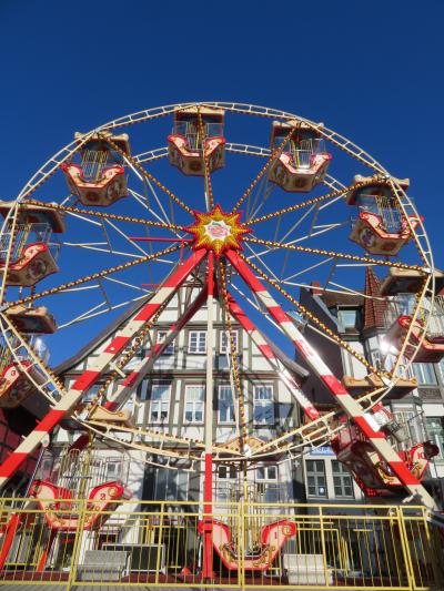 心の安らぎ旅行（2023年４年ぶりのドイツ♪Rinteln リンテルン移動遊園地 Riesenrad Part118）