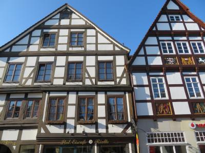 心の安らぎ旅行（2023年４年ぶりのドイツ♪Rinteln リンテルン Fachwerkhaus 木組みの家Part119）