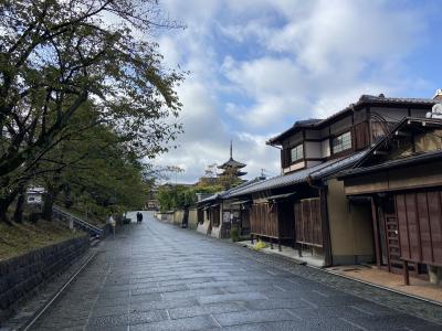 京都の霊山観音での慰霊祭と東山散策